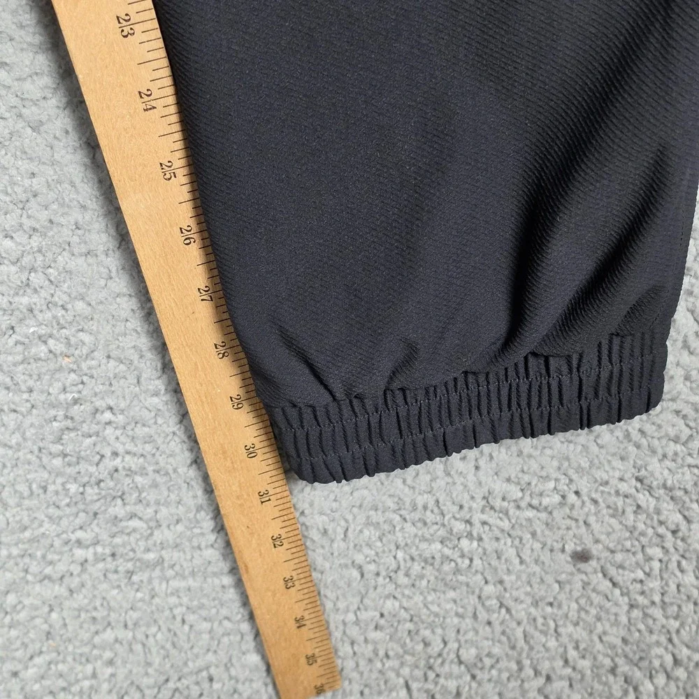 Adidas Golf Pants Mens 33x30 Black Slim Fit Go To Winds Jogger Textured Slim Fit
